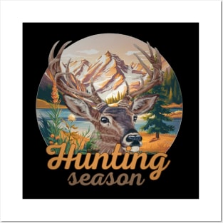 Hunting Season Deer Posters and Art